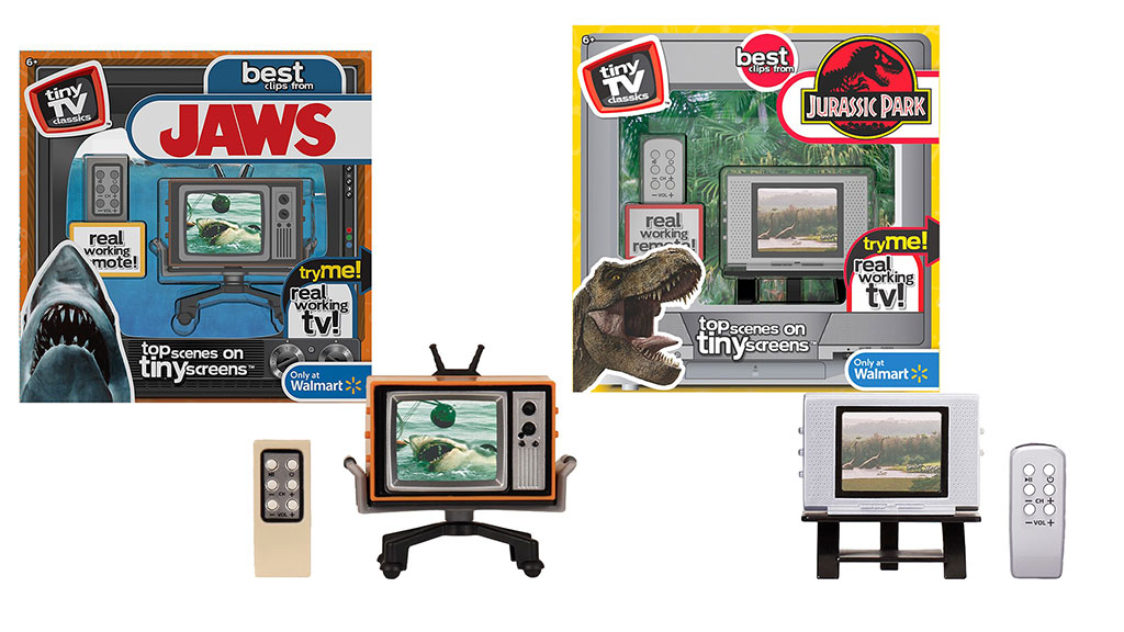 Fun Toy ages 8+ Sticker Chic Tiny Tv Classics Jurassic Park And Jaws
