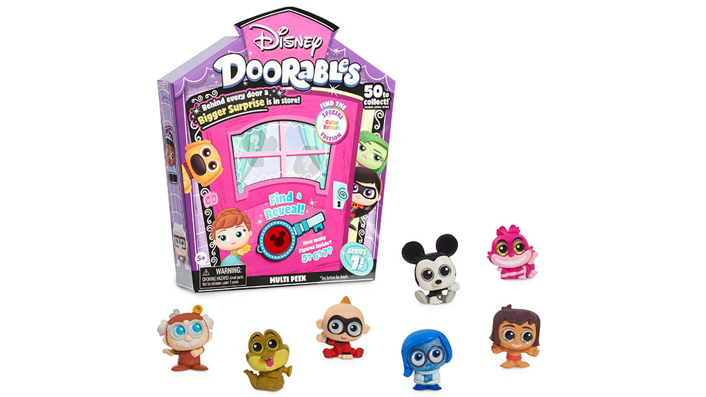 Easter Gifts and Basket Stuffers Just Play Disney Doorables 6-Pack Surprise Eggs Includes Characters and Stickers 