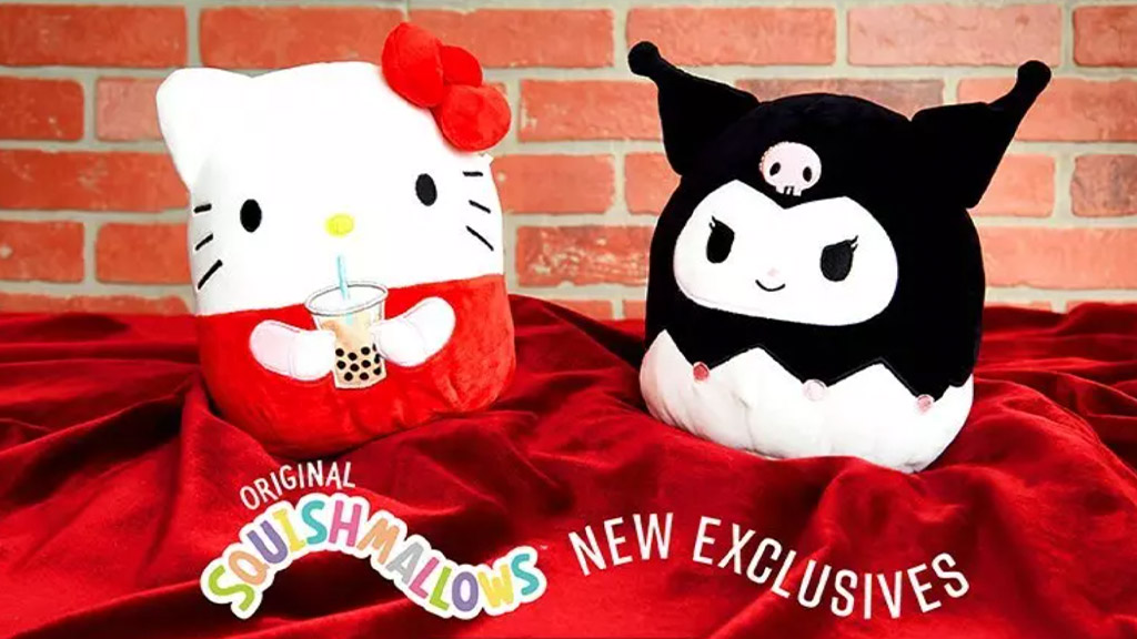 Hello Kitty and Kuromi Head to Hot Topic with Exclusive Squishmallows