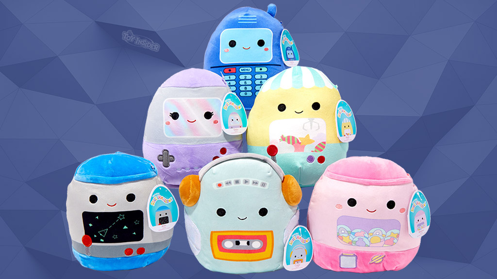 The Squishmallows Gamer Squad Honors the Tech of Yesteryear