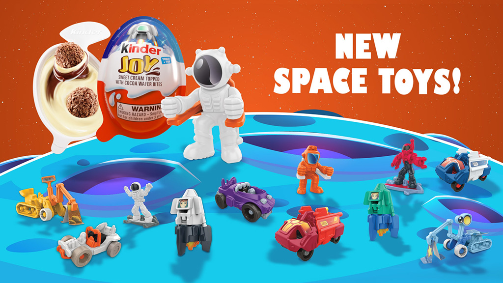 Kinder Joy Launches ‘Explore the Galaxy’ Series and Out-of-This-World Toys