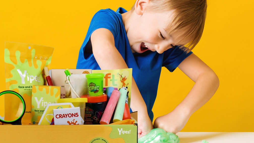 Yipes! Messy Craft Box Helps Kids Get Chaotically Crafty